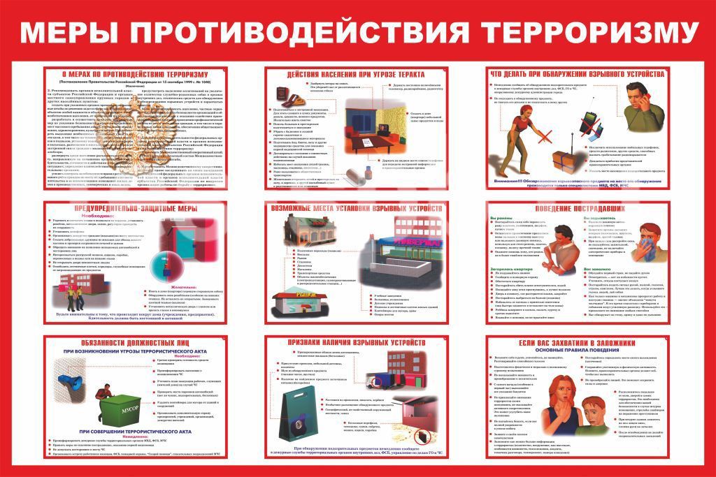 Меры противодействия терроризму